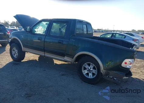 2002 Ford F-150 Lariat/Xlt from USA, damaged, VIN 1FTRW07L62KA11906